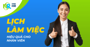 sắp xếp lịch làm việc